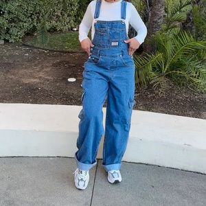 Denim Overalls